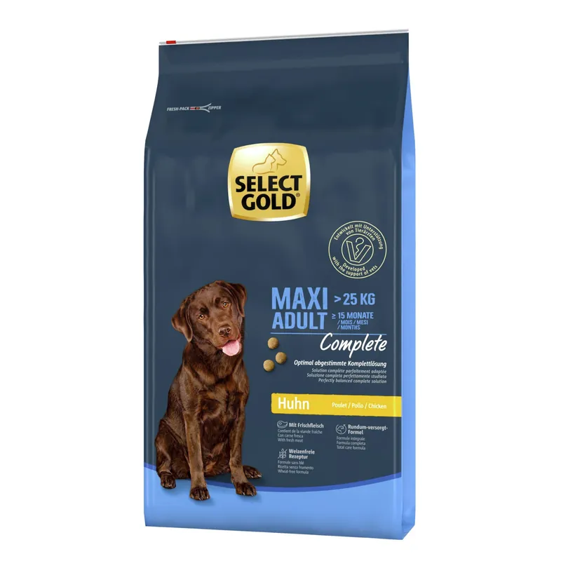 Select Gold Adult Maxi Huhn/Truthahn 12 kg Schneller Versand